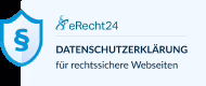 datenschutz-siegel-light-horizontal-small eRecht24 Datenschutz-Siegel – zertifizierte Datenschutzerklärung